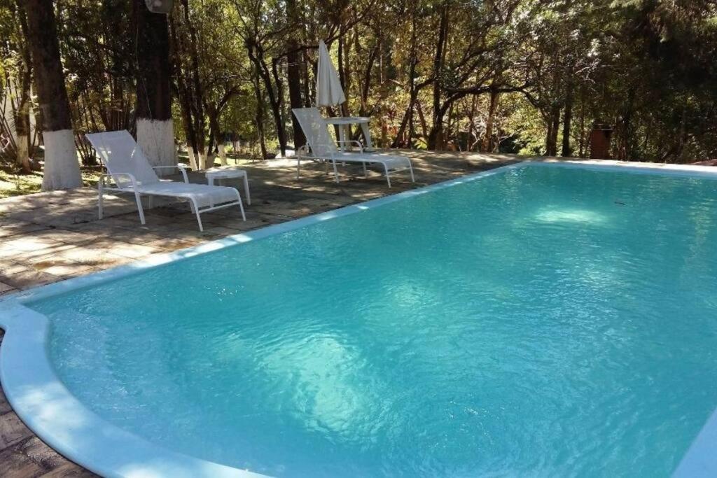 Chacara Com Piscina Em Condominio Fechado Prox Shopping Outlet Catarina Mairinque Exterior photo